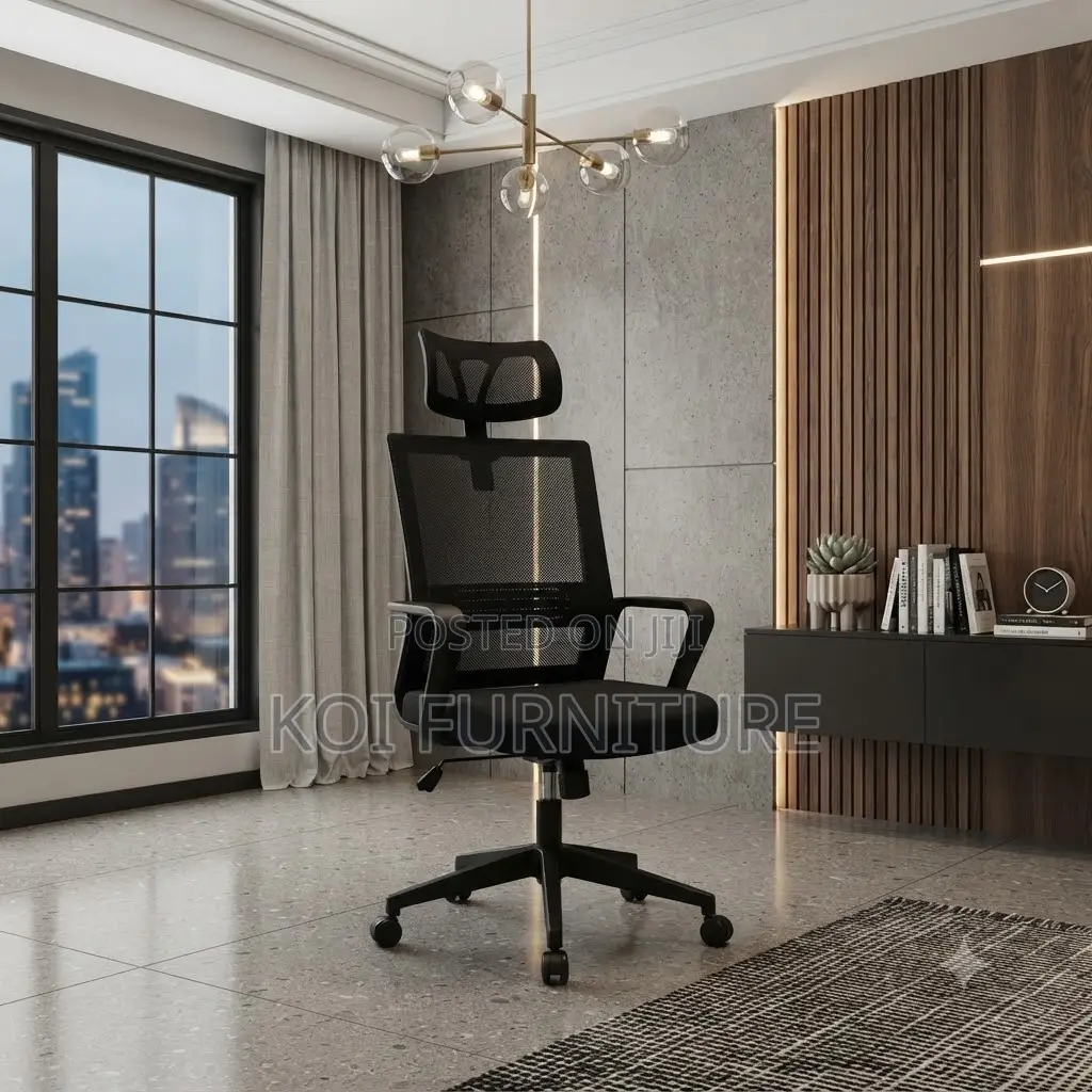 Office Chairs; High Backrest Ergonomic Office Workstation Chairs