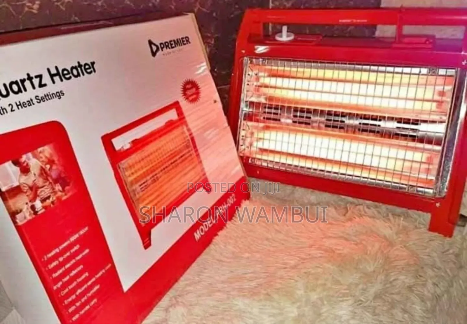Premier 1800w Room Heater/1800w Premier Room Heater