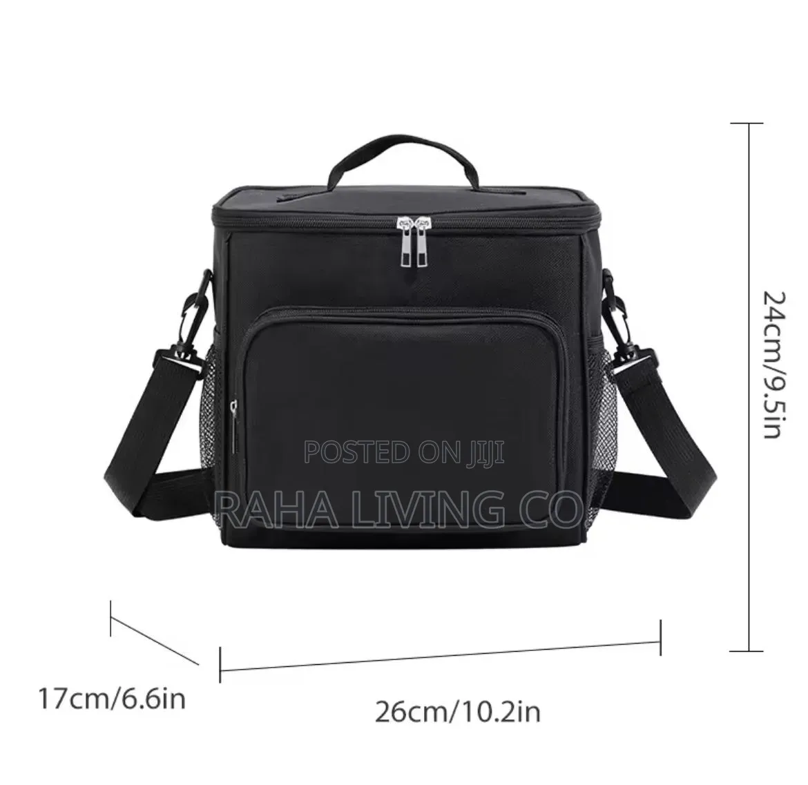 Thermal Insulated Lunch Bag | Oxford | 26x24x17cm