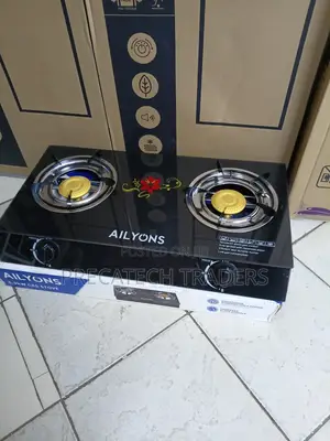 Ailyons Tempered Glass Gas Cooker – Double Burner