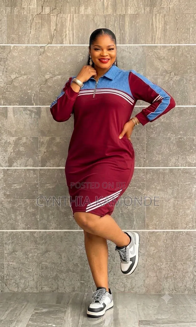 Classic Shirt Dress Tracksuit Material