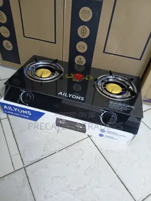 Ailyons Two Burner LPG Gas Stove for Home Kitchen