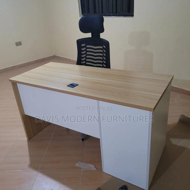 Office Desk With Mesh Swivel Office Chair - thumbnail 2