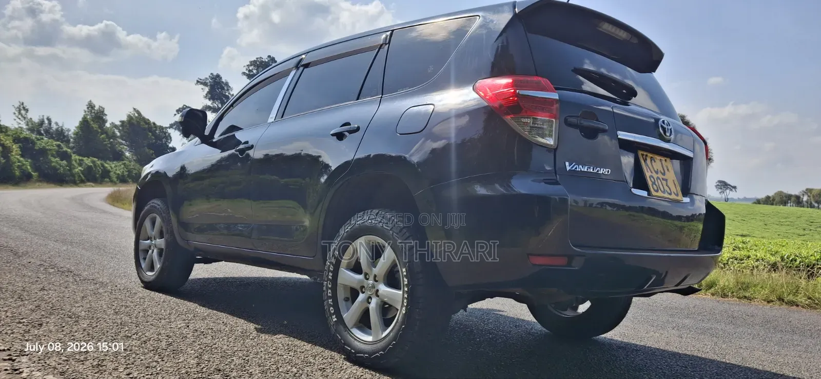Toyota Vanguard 2009 Black