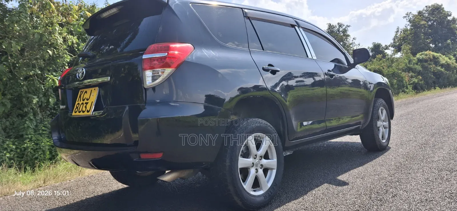 Toyota Vanguard 2009 Black
