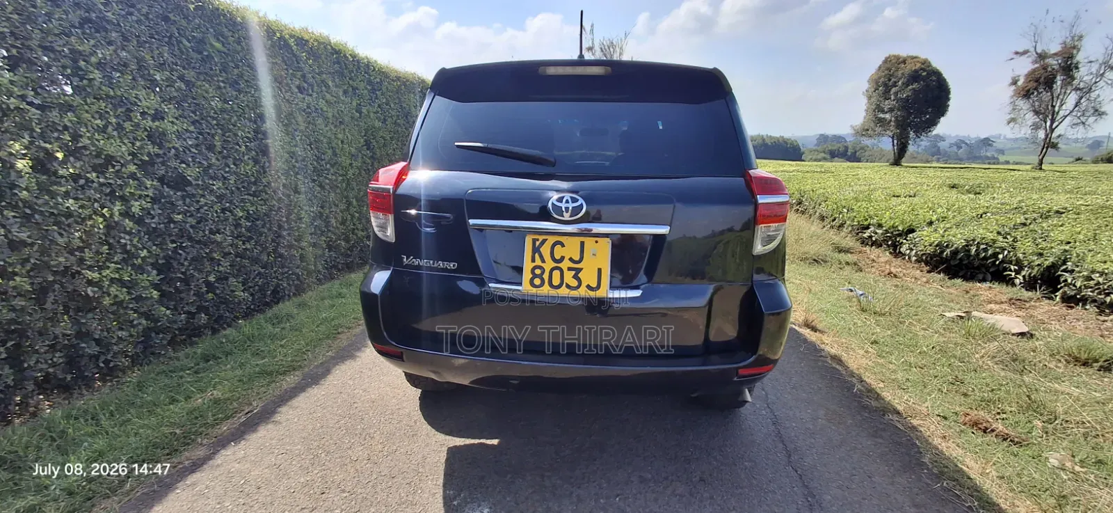 Toyota Vanguard 2009 Black