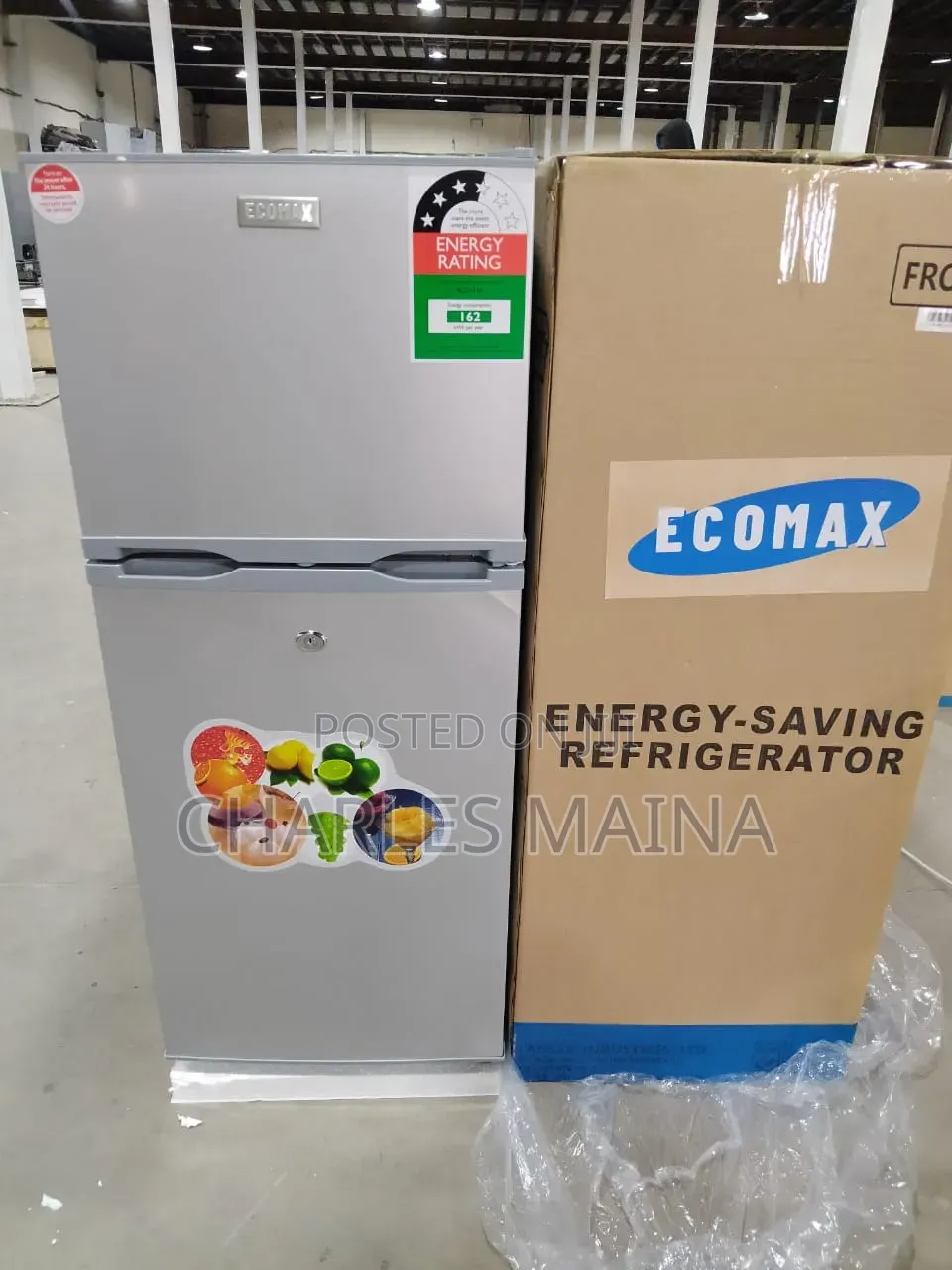 *Ecomax Fridge 138l