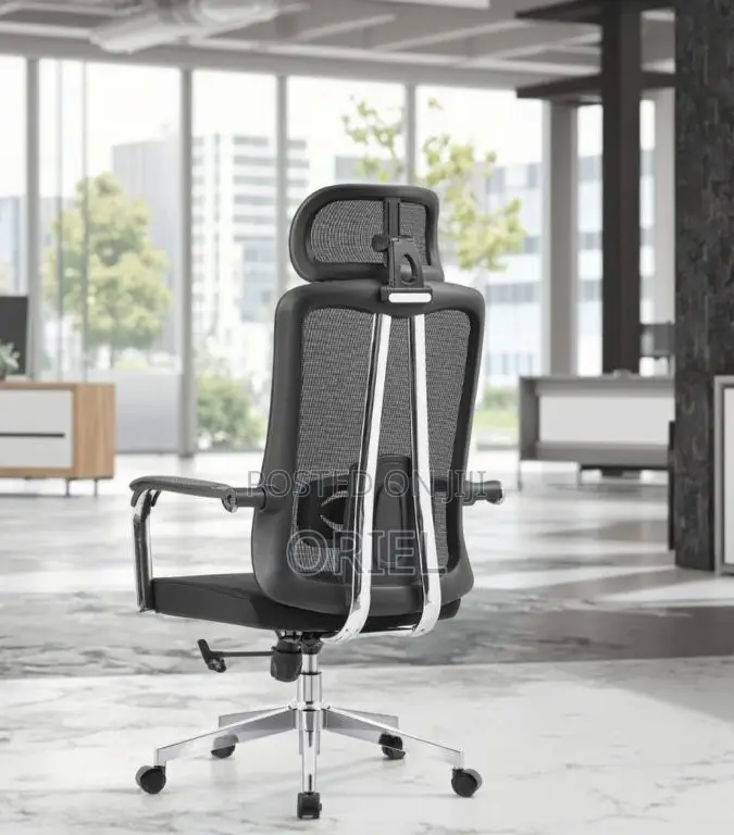 Office Chair : High-Back Ergonomic Mesh Fabric Office Chair