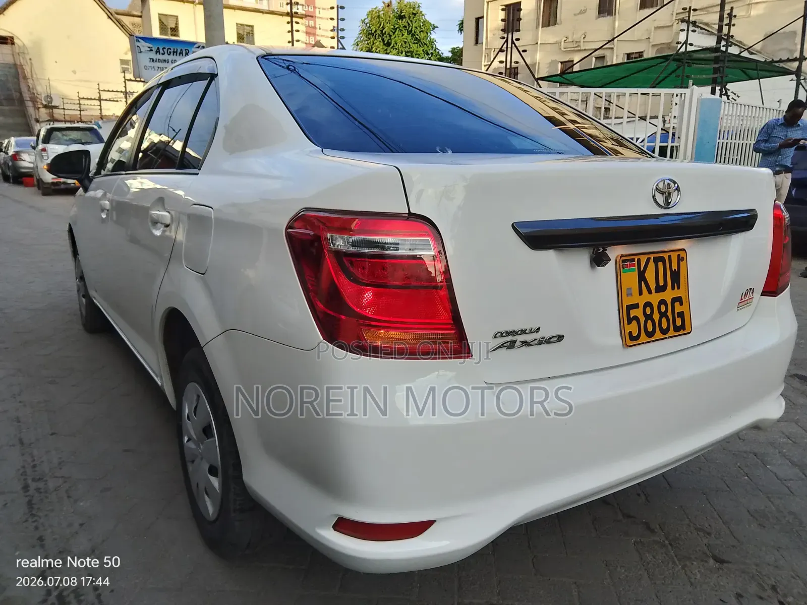 Toyota Axio 2018 White