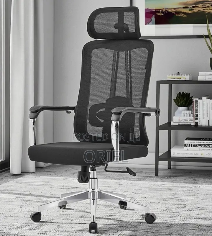 Office Chair : High-Back Ergonomic Mesh Fabric Office Chair
