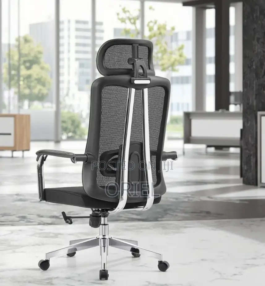 Office Chair : High-Back Ergonomic Mesh Fabric Office Chair