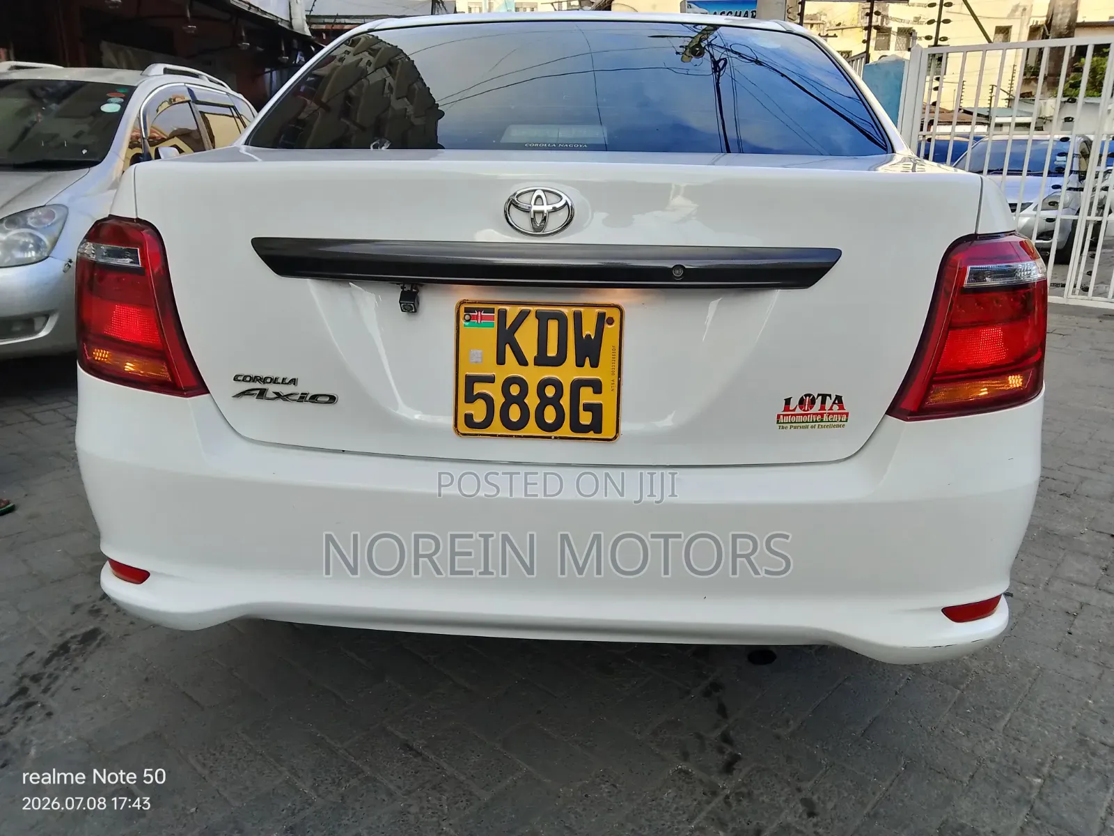 Toyota Axio 2018 White