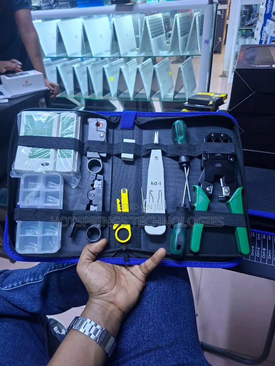 Professional Network Cable Testing Toolkit