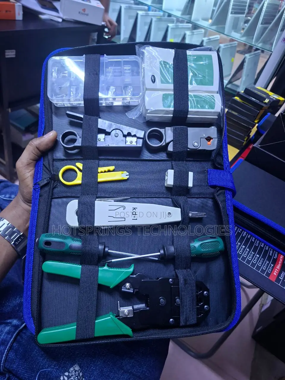 Professional Network Cable Testing Toolkit