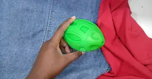 Interactive Squeaker Oval Ball