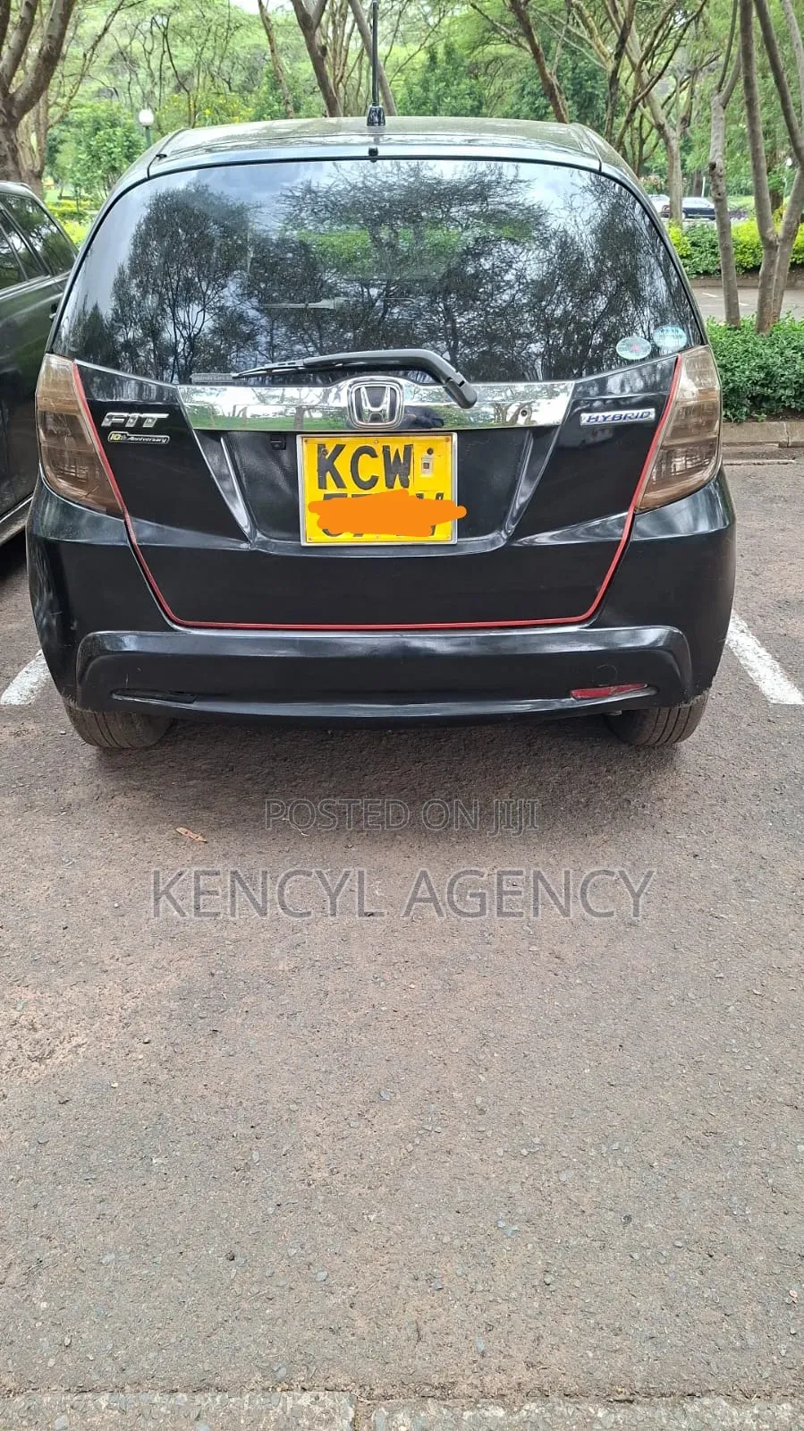 Honda Fit 2012 Black