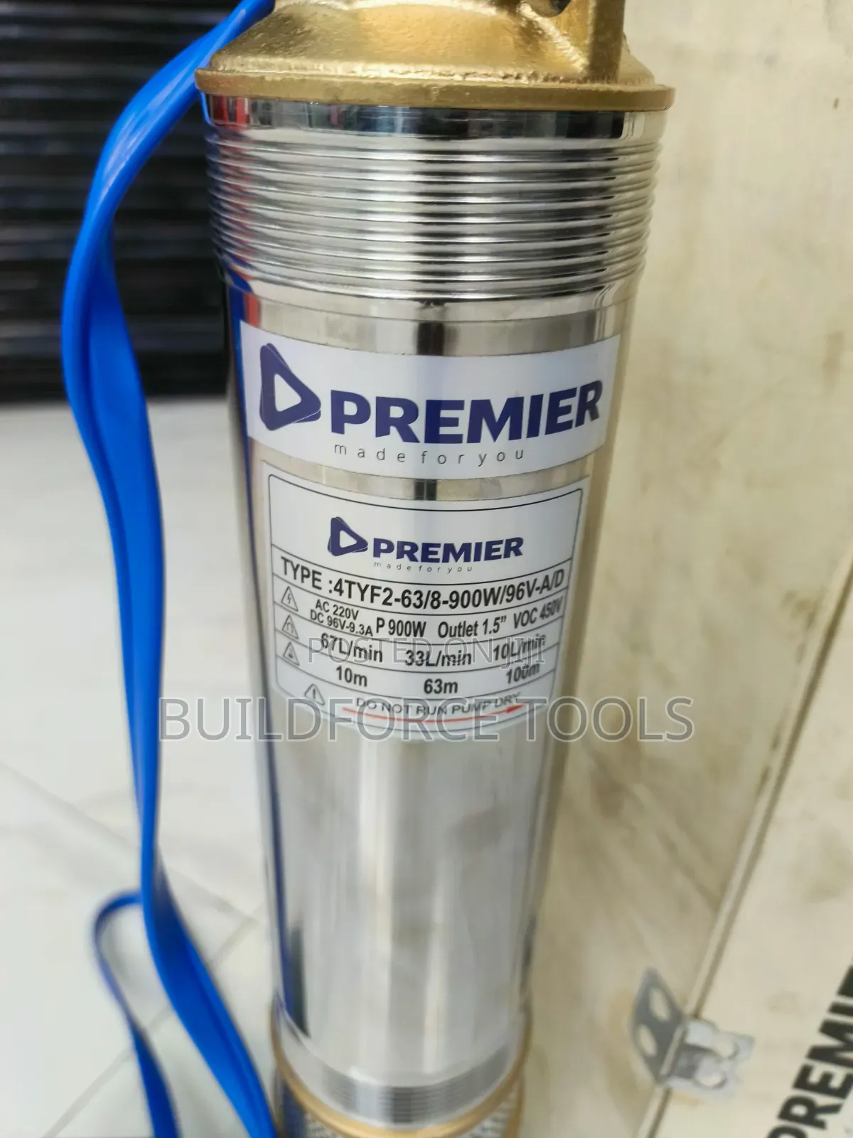 Premier Submersible Solar Pump Ac/Dc With Controller