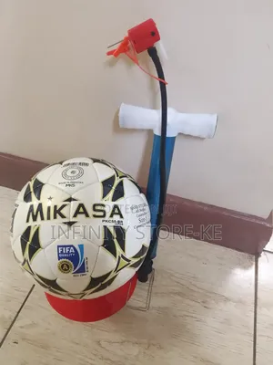 Mikasa Size 5 Soccer Ball With Ball Pump