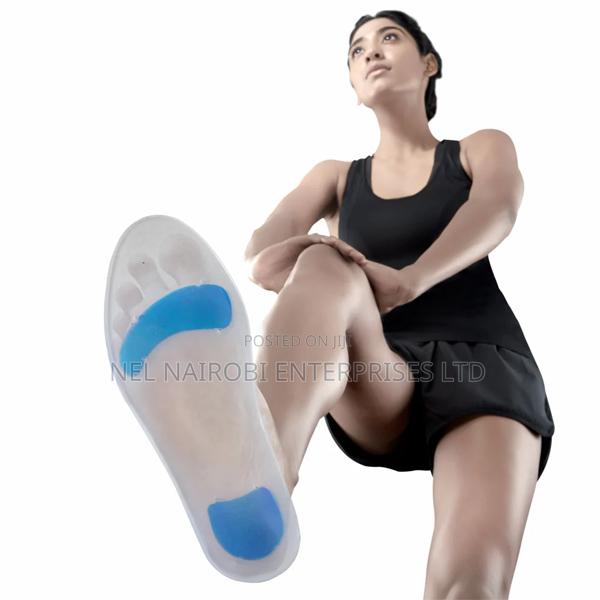 Silicone Insoles With Dual Gel for Sports (Pair)