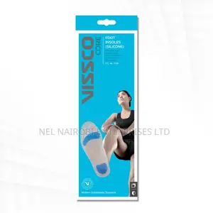 Silicone Insoles With Dual Gel for Sports (Pair)