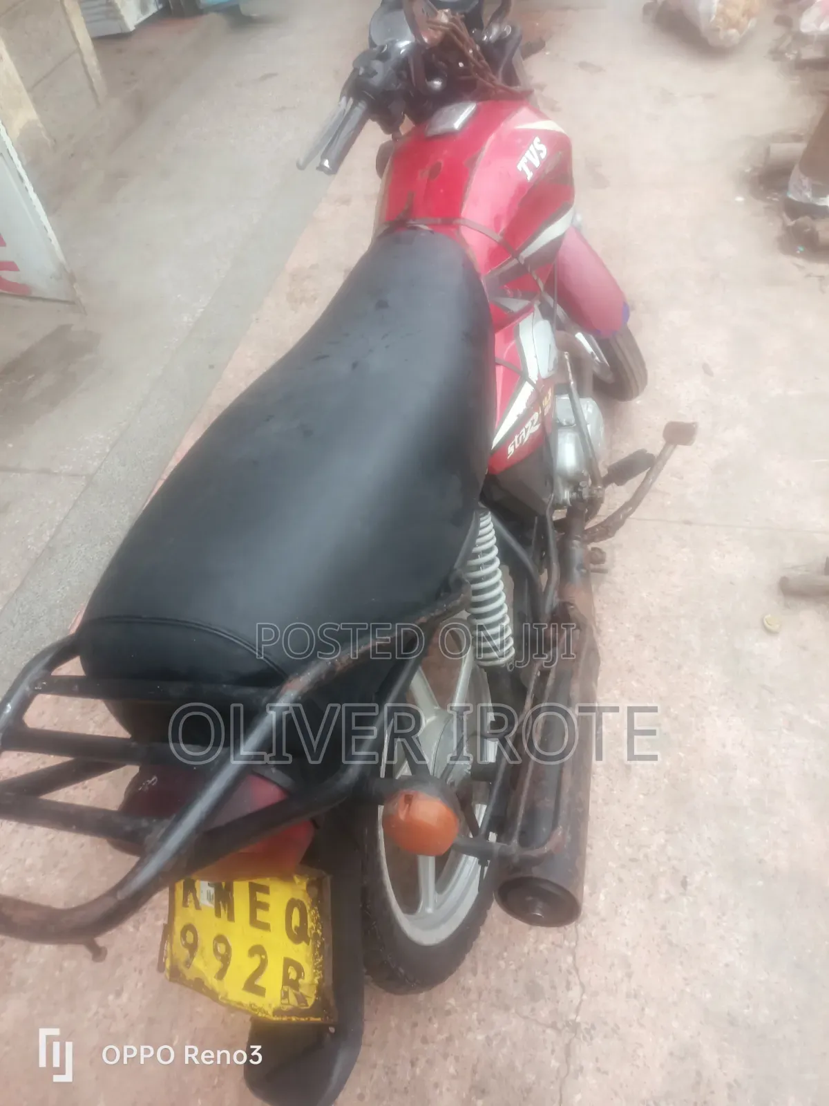 TVS HLX 125 2017 Red