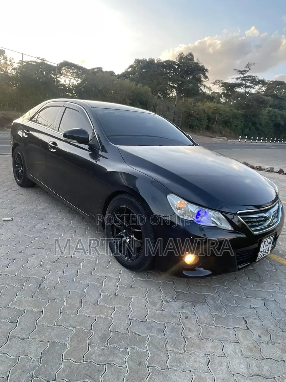 Toyota Mark X 2011 Black