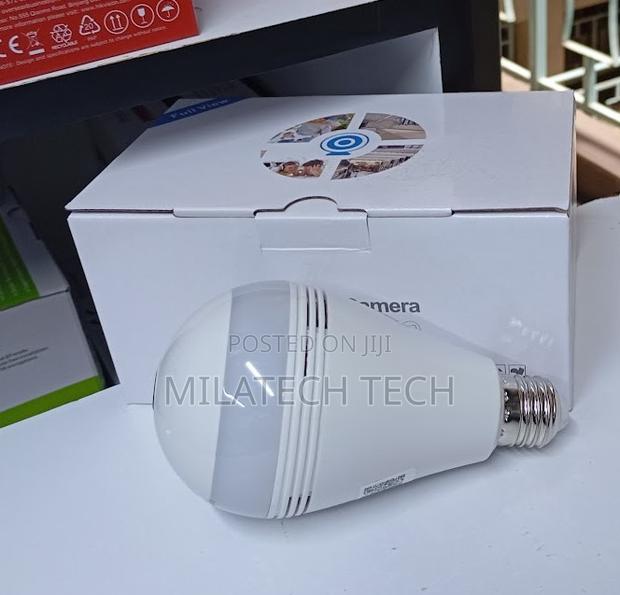Wireless Light Bulb Camera 360° Security CCTV Camera