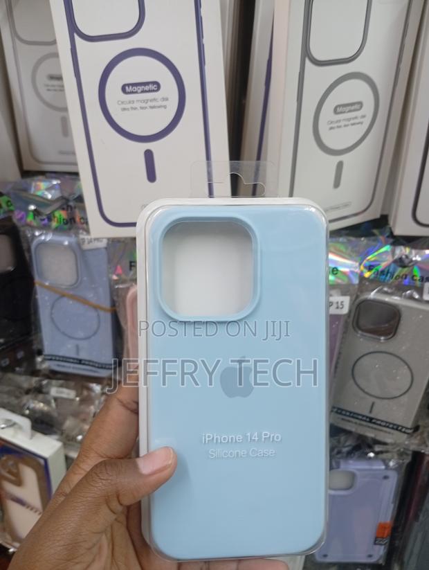 iPhone 14 Pro,Light Sky Blue Matte Exterior Case