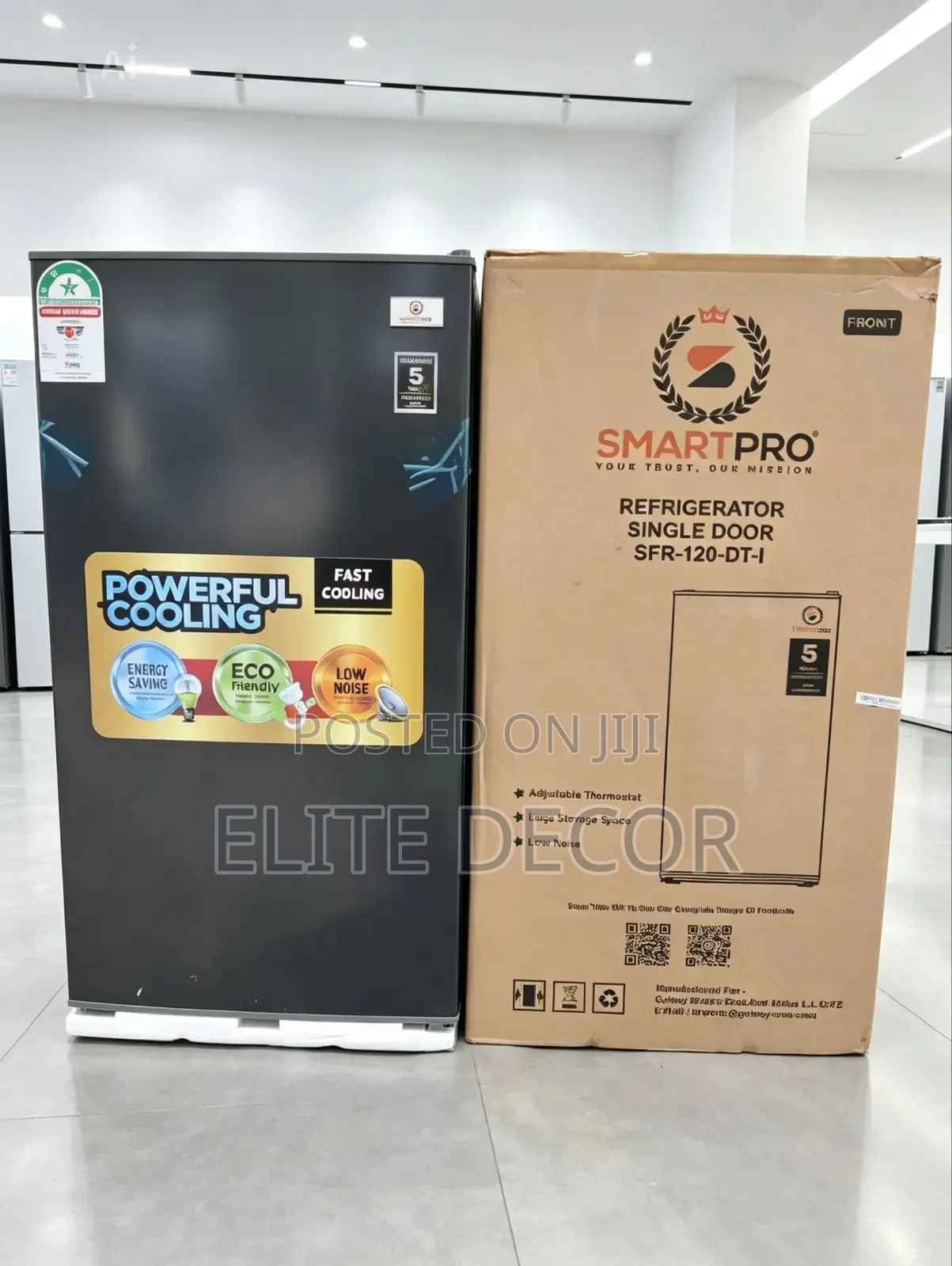 Smartpro Fridge 90l Single Door Compact Energy Saving Refrigerator