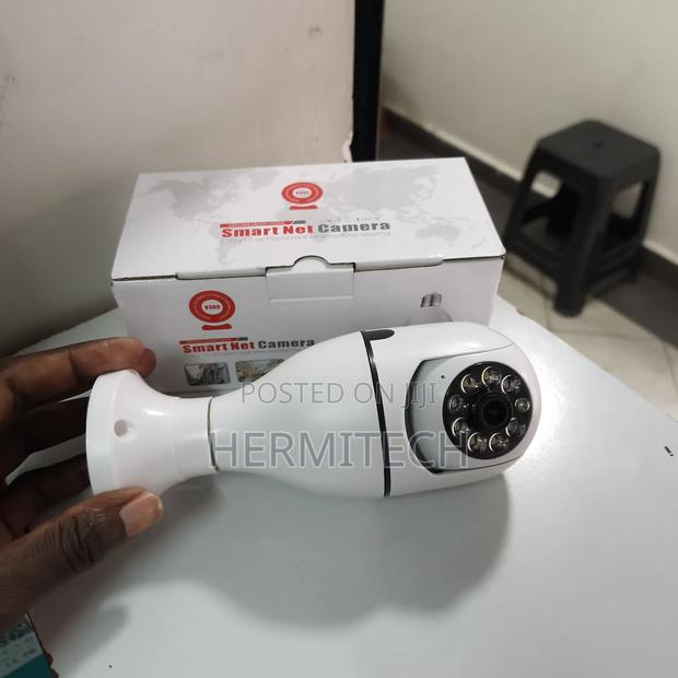 Single V380 Bulb CCTV Camera Available Wireless Connection - thumbnail 2