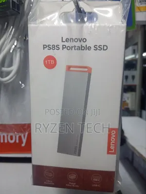 Lenovo Ps8s Portable External SSD 1tb