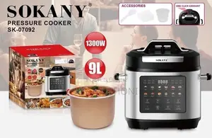 9l Sokany Digital Pressure Cooker