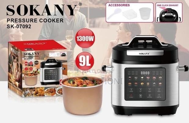9l Sokany Digital Pressure Cooker - thumbnail 2