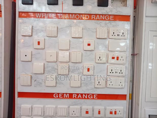 Carl Gilbert Diamond Range Sockets and Switches