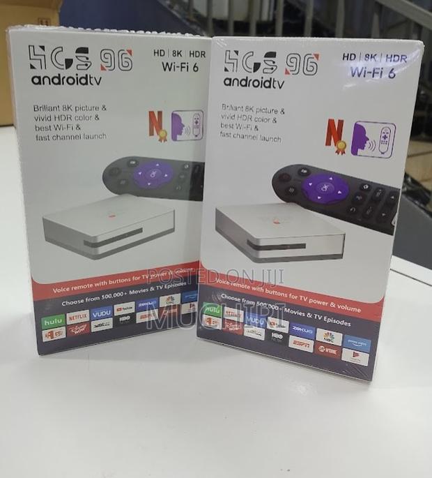 New Hcs 96 Tv Box 4gb Ram 64gb Rom Android 16 Tv Box - thumbnail 2