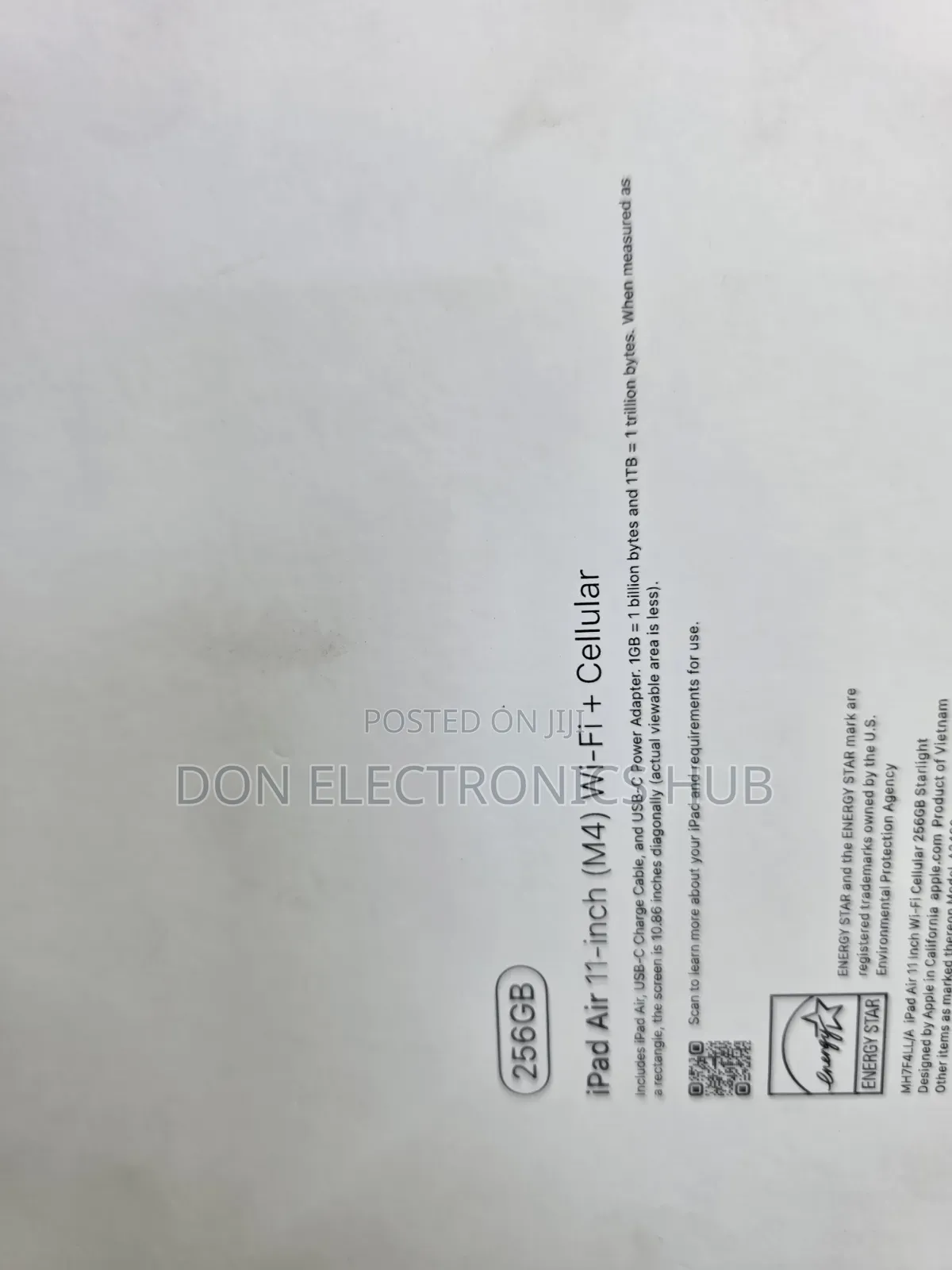 New Apple iPad Air 11 (2024) 256 GB