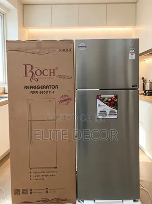 Roch RFR-580-Dt-I 465l No Frost Inverter Double Door Fridge