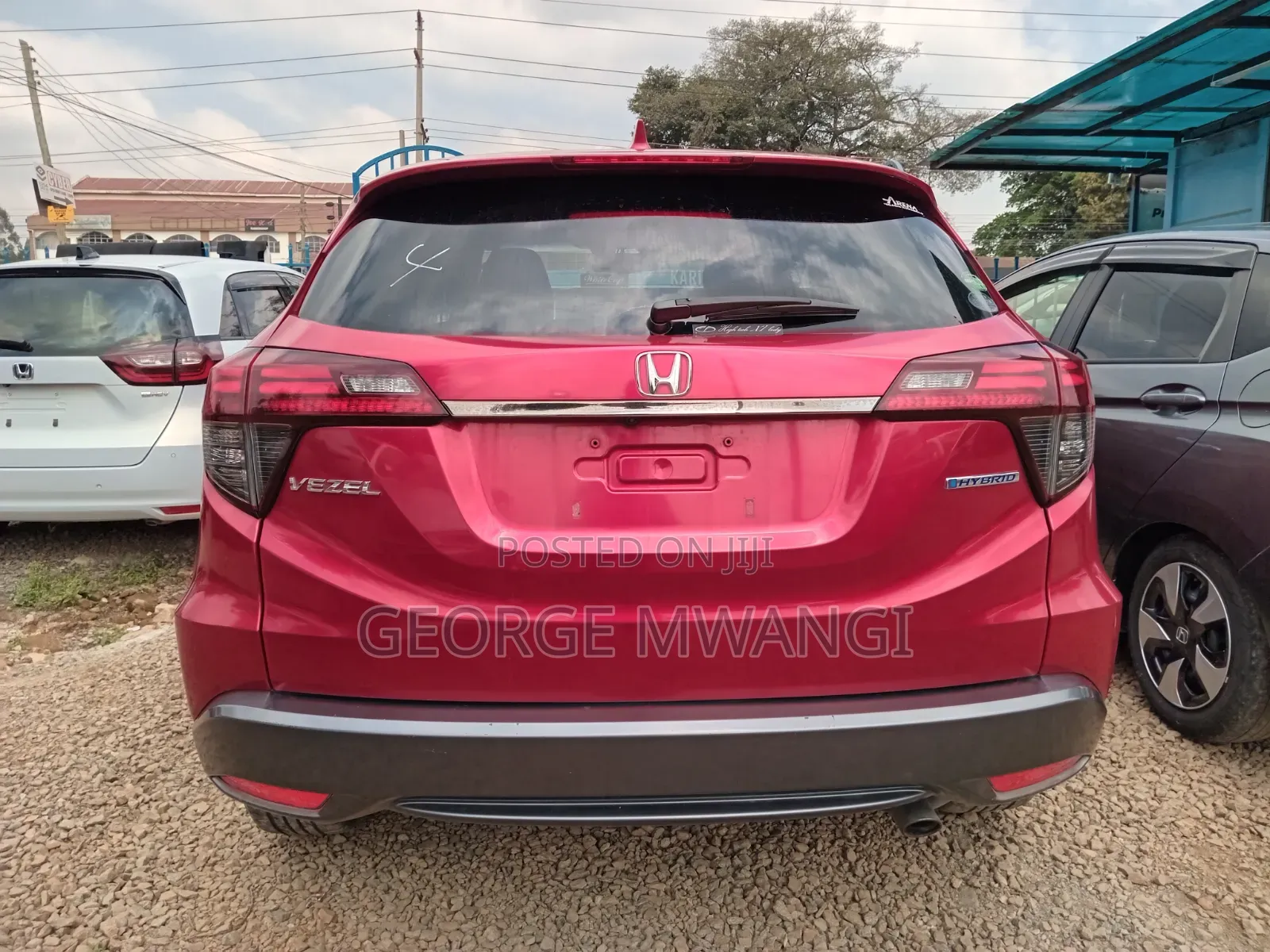 Honda Vezel 2017 Red