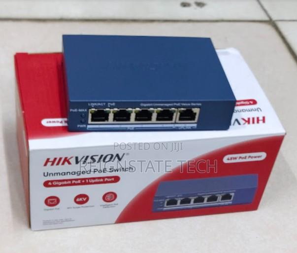 Hikvision Poe Switch 4way Gigabit - main view