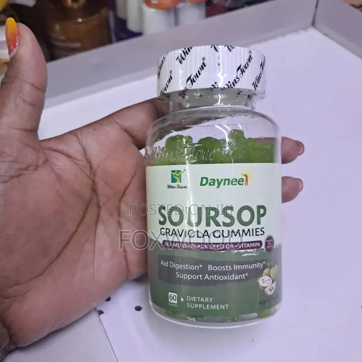 Dayneet Brand Soursop Graviola Gummies