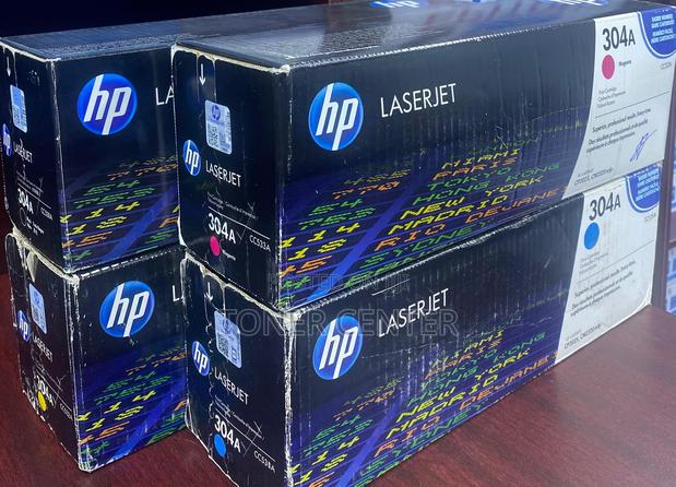 Genuine Hp 304a Cyan (Cc531a) High-Quality Laser Toner Cartridge