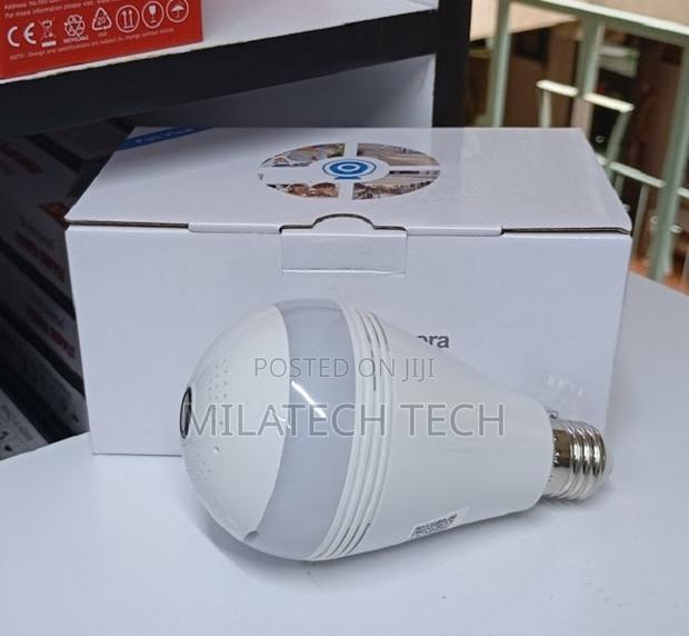 V380 Pro Wifi Bulb Camera 360° Hd CCTV