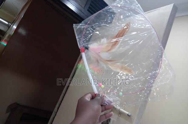 Interactive Cat Stick Feather Wand