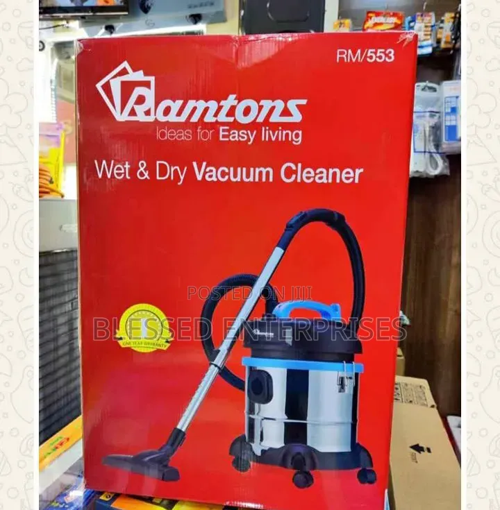 Ramtons Domestic Vacuum Cleaner With Floor Brush