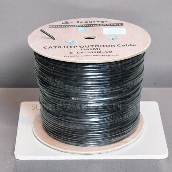 High Strength 305m Outdoor Utp Cat 6 Networking Lan Cable Roll