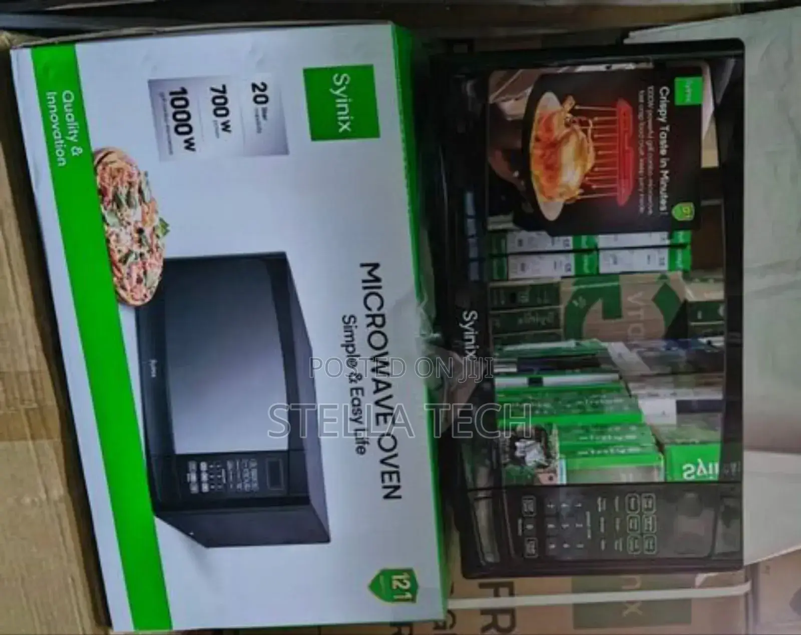 Syinix Digital Microwave 20l 
Black