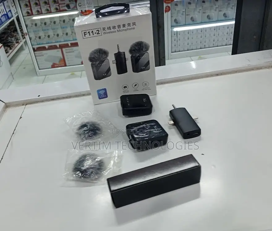 F11 Mini Wireless Microphone With Noise Reduction