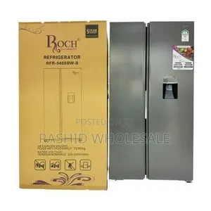 Roch 439l Side by Side Refrigerator With Water Dispenser.