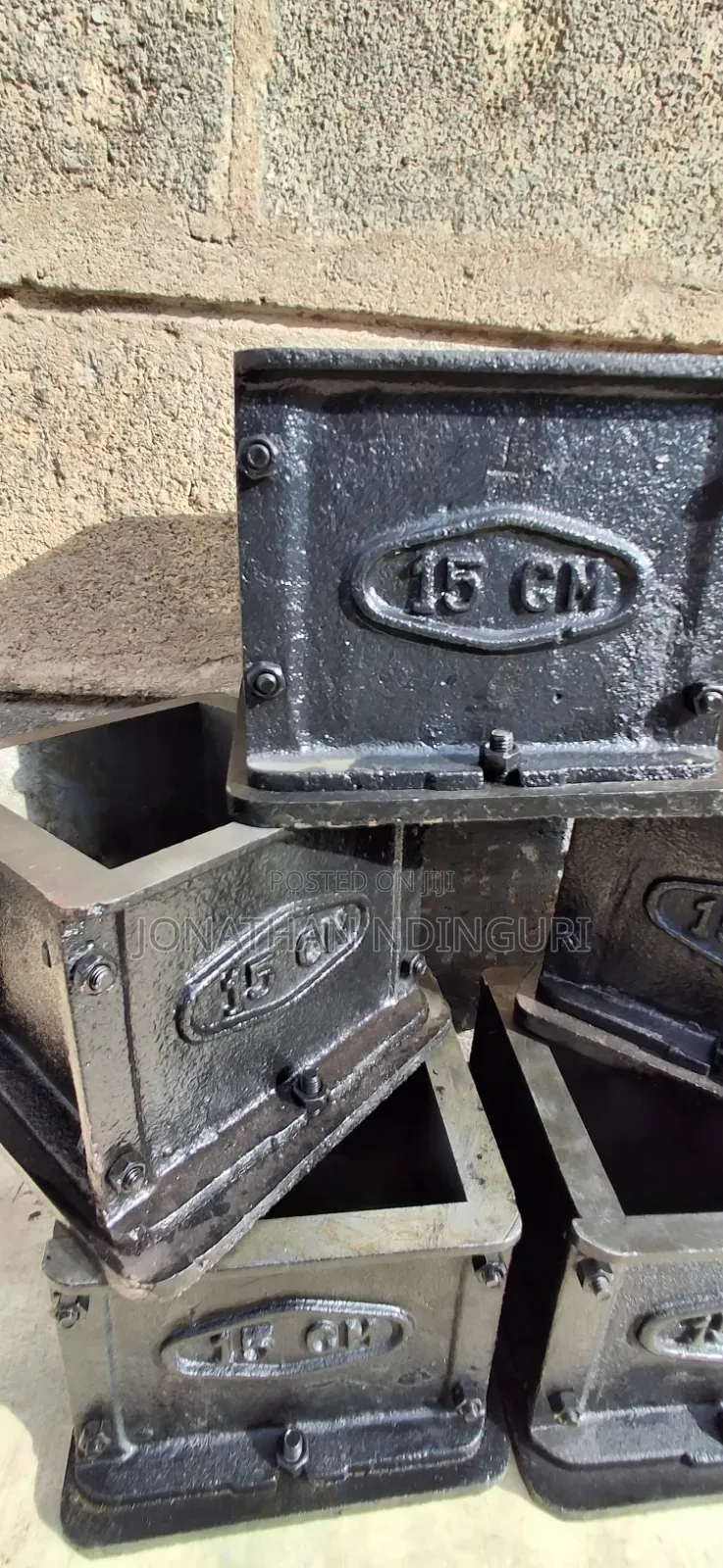Cast Iron Concrete Cube Mould – Laboratory Concrete Testing Equipment