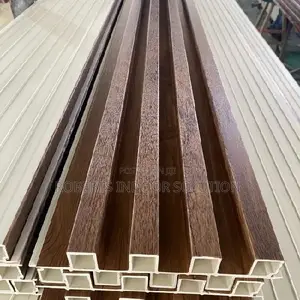 Slatted WPC Fluted Panels